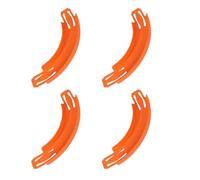 6pcs Turn Track Pieces for Hot Wheels, Connectors for Hotwheels Track