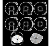 6Pcs UMD Game Disc Case Replacement Shell, 5 mm Clear Storage Cases for PSP 1000 2000 3000, DVD CD Case for UMD Game Disc Storage, Disc Cases Shell for Sony PSP
