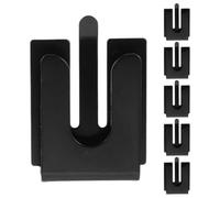 6pcs Universal Metal Radio Mic Hanger Clip for Handheld Microphones