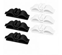 6PCS Upgraded Cord Organiser, Self-Adhesiv Cord Winder, Cable Tidy Clips, Cable Management for Kitchen Appliances, Stick on Appliance Cord Organiser for Air Fryer, Blender, Mixer, Toaster, Coffee Make