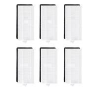 6PCS Vacuum Cleaner Maintenance Kit Compatible for M200 for M201 for M520M for M571 for T700 Series Replacement Filter Elements White