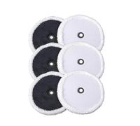 6pcs Vacuum Cleaner Mop Pads,Compatible for EVERYBOT Edge RS700 RS500，Sweeping Robot Mop Cloths Replacement Accessory