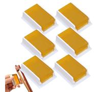 6Pcs Versatile Natural Rosin Resin,Light Low Dust Violin Rosin,High-Performance Cello Rosin,String Music Instrument Accessory,Rosin for Violin Viola And Cello,for all Levels