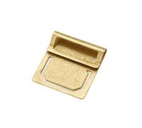 6pcs Vintage Brass Bookmark Clips, Retro Copper Metal Index Labels for Notebooks, Journals, Planners,and Traveler's Notebooks