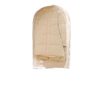 6pcs Wardrobe Organizer Bags Down Jacket Air Compression Hanging Bag With Zipper Clothes Cover Save Space Cloth Storage For Gowns(M)