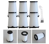 6Pcs Washable for HEPA for for Vacuum EHVS2510AW VS3510AR, VAF- Replacement Parts with Cyclonic Dust Separator Screens and Motor