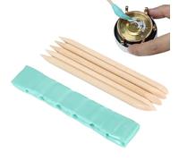 6Pcs Watch Repair Tool, Watch Cleaning Clay Bar, Movement Adhesive Putty Watches Dial Dust Dirt Grease Removal Tool Kit Glass Cleaning Clay