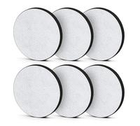 6pcs Water Bottle Filter Discs for Brita Fill and Go Bottles Carafes Micro Disc Round Replacement Filters Cartridges Replaces Discs Filtration to Reduce Chlorine Microparticles Other Impurities