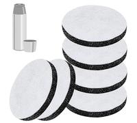 6Pcs Water Filter Discs, Micro Disc Replacement Filters Compatible with Brita Fill&Go Water Filter Bottle Remove Limescale, Reduce Chlorine Micro-Particles and Impurities, Eco-Friendly and Economical
