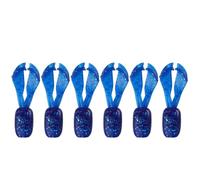 6pcs Weight Salting Artificial Baits Soft Lures Multiple Color Light Weight Lures For Freshwaters Saltwater Fishing Multipurpose Soft Baits