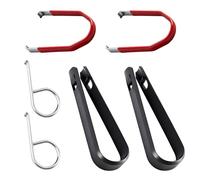 6PCS Wheel Nut Cover Removal Tool,Locking Wheel Nut Remover,Wheel Bolt Cap Cover Removal Tool,Universal Tyre Nut Center Cover Cap Puller Tweezers Removal Tool,Bolt & Nut Covers Key Bolt for Cars