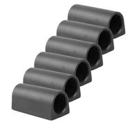 6pcs Wheelchair Anti Tip Plastic Rear Wheel Stabilizer Sleeve