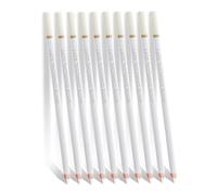 6PCS White Charcoal Pencils for Drawing, Highlight Sketch Pencils, Professional Charcoal Pencil for Artists, Wooden Sketch Precision Pencil for Drawing, Sketching, Shading, Blending, School Supplies
