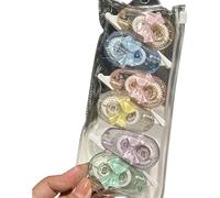 6Pcs White Out Correction Tape for School and Offices Supplies 19.68ft Each Roller for Notebook Planner Quiet