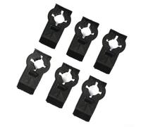 6pcs Window Regulator Clips for BMW X5 E53 2000-2006 Front Door Black | for bmw X5 E53 Parts Black Interior Fastener Car Window Repair Kit Plastic Retainer Clip
