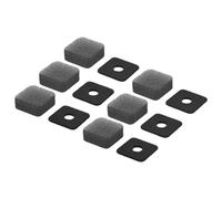 6Pcs Windproof Sponge Noise Reduction Microphones Sponge Guard Set For Cameras Effectively Reduces Noise