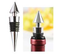 6pcs Wine Stopper Set 9.5x2.1x2.1cm Zinc Alloy for Wine Bottles | Simple Style, Leak Reduction Design, Reusable Option, for Dinner Table, Restaurant Use, Home Random Color Random Style