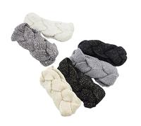 6pcs Women's Headband Crochet Headbands Warm Headband Ear Warmer Warmers Knotted Head Wraps Crochet Bandana for Women Spa Headband Head Bands Warm Knit Headband Ear Warmer Knitting/380