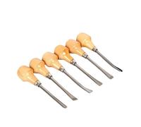 6Pcs Wood Carving Chisel Set - 130mm Professional Woodworking Gouge Kit for Detailed Carving and Shaping