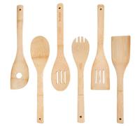 6PCS Wooden Kitchen Utensils,Bamboo Kitchen Utensils,Kitchen Cooking Tools for Daily use,Tools of Various Shapes,Perfect as Gifts for Parents,Friends and Colleagues.