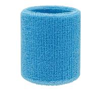 6PCS Wrist Sweatbands Tennis Wrist Bands Absorbent Sweatbands for Football Basketball Running Athletic Sports Tennis(Sky blue)