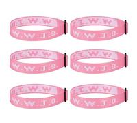 6PCS WWJD Bracelet Bulk, Christian Gifts Adjustable Bracelets, WWJD Jesus Bracelets Pack - What Would Jesus Do Bracelet for Men Women, Polyester Fibre, no gemstone