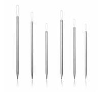 6pcs Yarn Needles with Loops - Large Eye Nylon Thread Darning Needles for Wool, Tapestry Needle Kit for Knitting, Crochet, Sewing, Hand Weaving, Sweater, Yarn and Embroidery Accessories