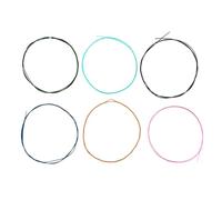 6PcsSet Colorful Classical Guitar Strings: Play Beautiful Tones with Strong Penetrability, Normal Tension for Effortless Playing