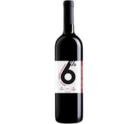 6Percent Mid-Strength Red Wine | Merlot & Cabernet Sauvignon | 6% ABV | 75cl | Full Flavour | Low Alcohol | Low Calories | Produced in Bordeaux | A Lighter Alternative, Perfect For Any Occasion
