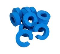 6Pieces C Shaped Hair Heatless Curlers Foam Sponge Rollers Curler For Women Styling Soft Sleepings C Shaped