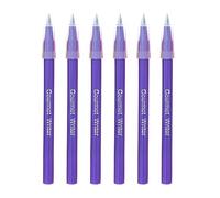 6Pieces Edible Markers for Cookie Cake Decoration Food Coloring Writing Pen Edible Markers for Baking Embellishments Decoration Tools