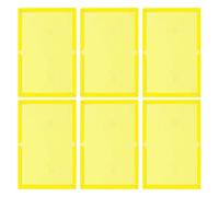 6pieces Heavy Duty Mouse Sticky Pads Trap Indoor Outdoor Bars Mice