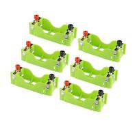 6Pieces Large Battery Chamber Batteries Holder Case Electricity Experiment Batteries Holder Box for Physics Teaching a Battery