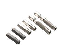 6Pieces Screwdriver Bit Adapters 6.35mm 1/4 to 4mm for Improving Tool Efficiency for Home and Automotive Maintenance Screwdriver Adapter