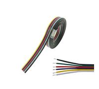 6pin 33FT RGBWW LED Strip Extension Cable Line for 22AWG 6 Color Stand Wire RGB+CCT LED Ribbon Lamp Tape Lighting 10M Wire