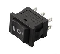 6Pin 3Way On Off Rocker Switch 21x15mm 250V 3A for Electronic Projects and Replacement in Control Devices