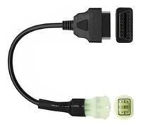 6pin 6 pin Kawasaki Motorcycle to 16pin OBD2 Cable Diagnostic Adapter CANBUS Cable Fit for Kawasaki Z900RS/Z800/Z900/Z1000/ZX10R/ZX14R/H2 Work with Reading Code ECU Tune EURO 4 Adaptor motorrad
