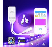 6Pin 6A RGB+CCT WiFi Timing Dimmer Strip Light Controller Work With Alexa Voice Control DC9-24V