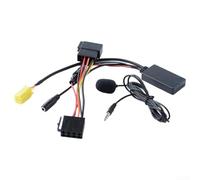6Pin Compatible Car Audio Adapter for Various Models Effortless Music Streaming and Call Handling