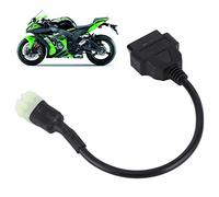 6Pin OBD2 Cable Diagnostic Tool with Real Time Data Reset Check Engine Light for Kawasaki Z900/Z900RS/ZX10R/ZX14R/H2