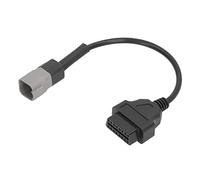 6PIN to 16PIN Diagnostic Cable Adapter Replacement for CAN-AM MOTO ATV UTV Motorcycle Bike, OBDII Scanner Cable Connector for ELM 327 V.1.5 to the Computer