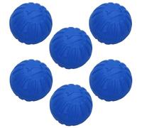 6PK Medium Durafoam Dog Puppy Ball Play Floating Toy-Assorted Colour