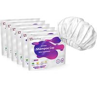6pk Omnitex Premium Rinse Free Shampoo Cap - Microwaveable | with Conditioner & Vitamins | Nourish & Protect with Herbal Extracts & Barrier Cream | No Water, No Parabens, Latex Free, Alcohol Free