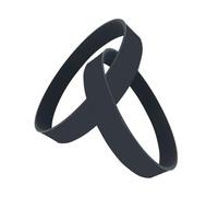 6PK785 Poly V-Belt, 785mm 6-Rib Rubber Serpentine Belt for Alternator AC Compressor Power Steering, Fiberglass Reinforced Replacement, 2-Pack for Automotive Industrial Use