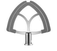 6QT Stainless Steel Flex Edge Beater For Mixer Professional 6 & 7Quart, Paddle Attachment