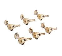 6R Guitar String Tuning Pegs With Locked Key For Steel String Electric Guitars Parts Guitar Knobs Tuning Keys