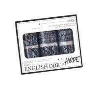 6Rolls English Blessings PET Sticker Waterproof Scrapbooking Decorative Tape 50mmX2m for Journaling Planner Notebook Pet Sticker for Journaling and Scrapbooking