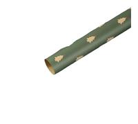 6rolls/set Wrapping Paper Festival Wrap With Patterns For Present Packing Decoration Home Shop(Green-B)