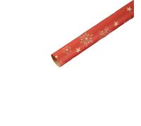6rolls/set Wrapping Paper Festival Wrap With Patterns For Present Packing Decoration Home Shop(Red-B)