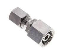 6S & 10S Stainless Steel Straight Cutting Fitting with Swivel 630 bar FKM O-ring Sealing Cone ISO 8434-1